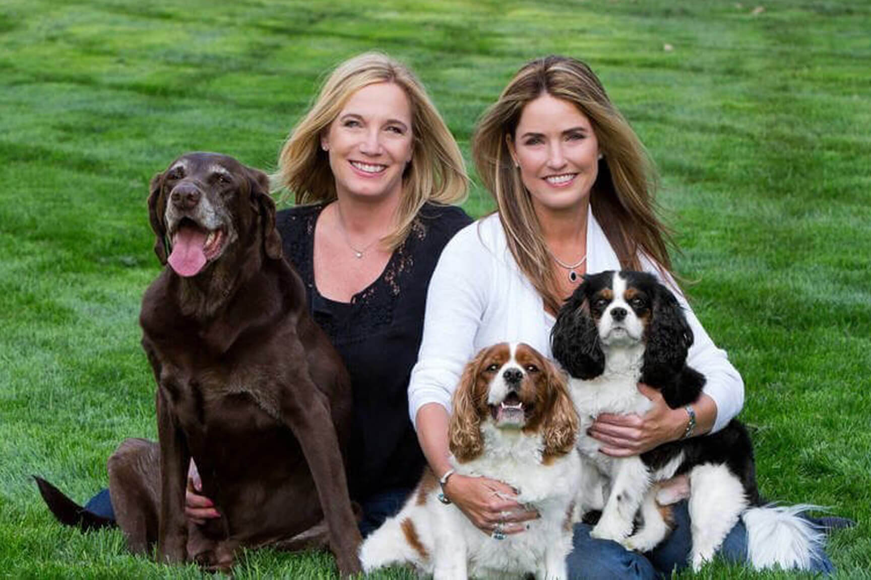 Leslie Barron and Amy Reed, co-founders of the Woofie's franchise business