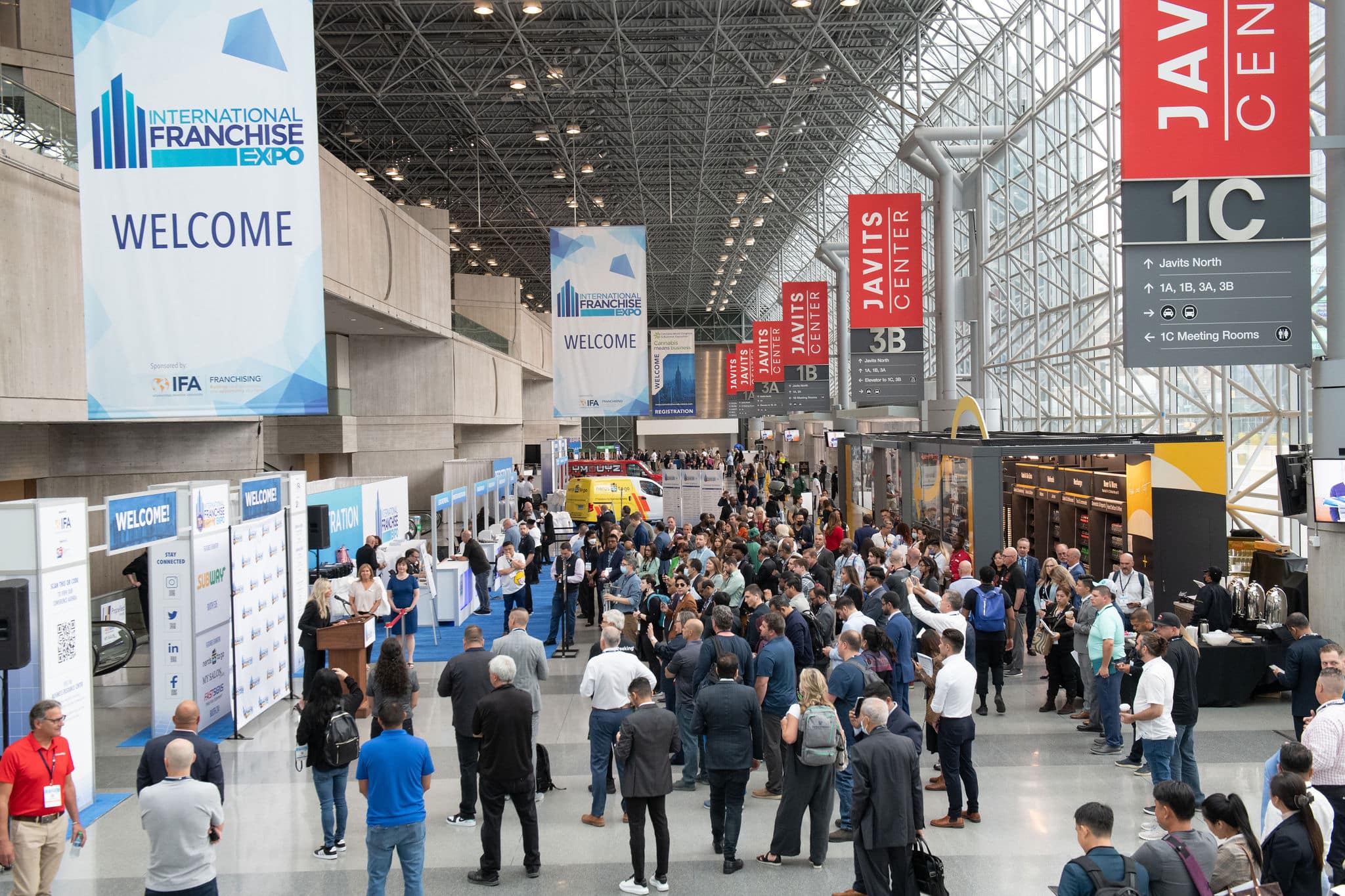 International Franchise Expo, franchise conference at the Jacob Javits Center in NYC
