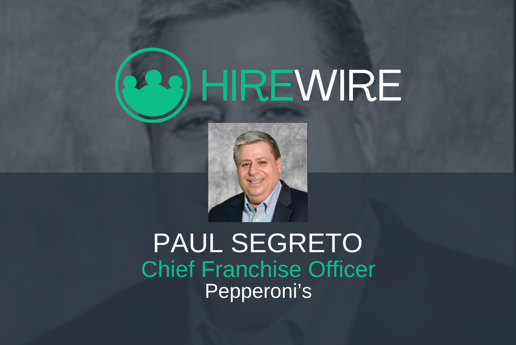 HW - Paul Segreto, Pepperoni's