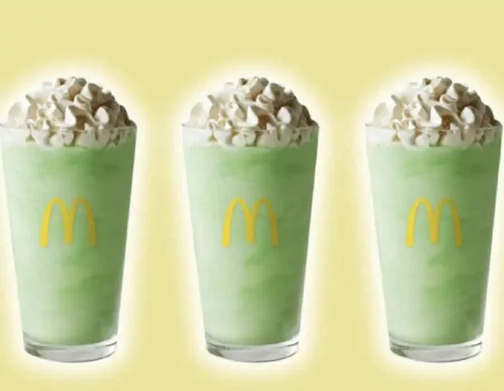 Shamrock Shake from McDonald's franchise