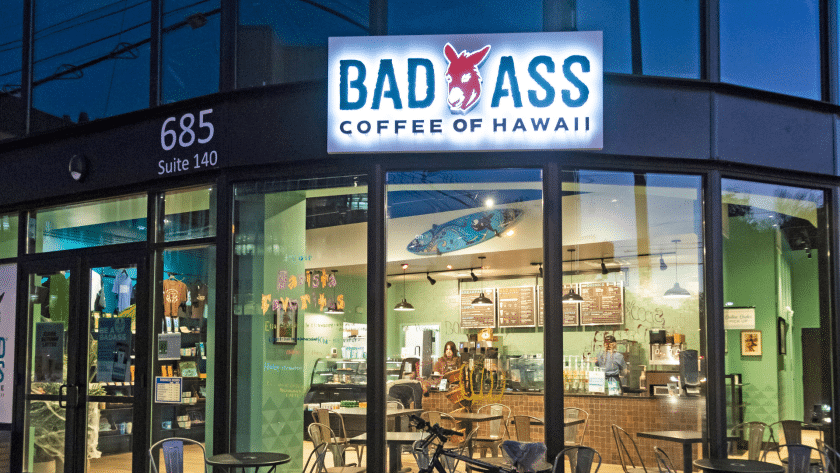 Bad Ass Coffee of Hawaii franchise