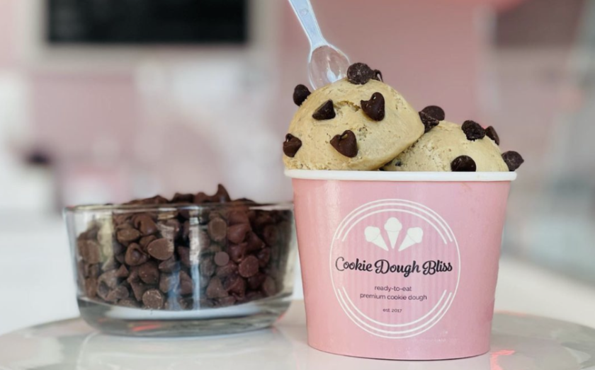 Cookie Dough Bliss & Creamery franchise.