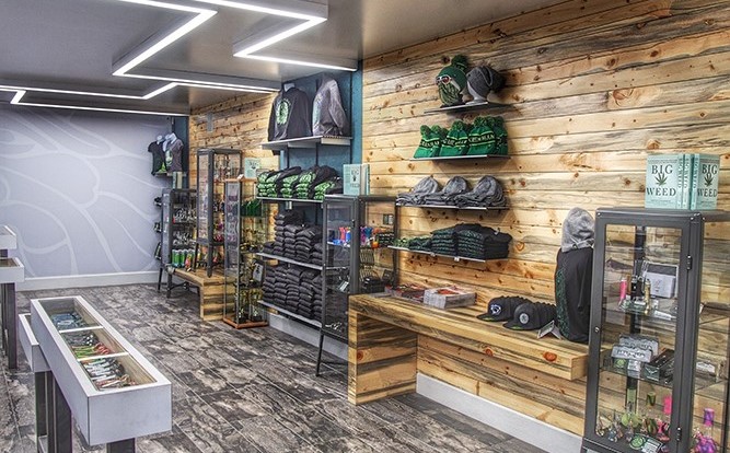 one cannabis franchise opportunities: interior of a location