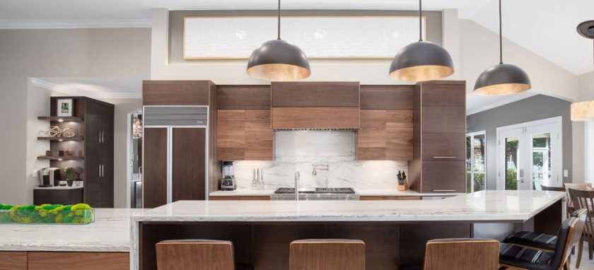 Newly remodeled kitchen courtesy of the Kitchen Solvers franchise business