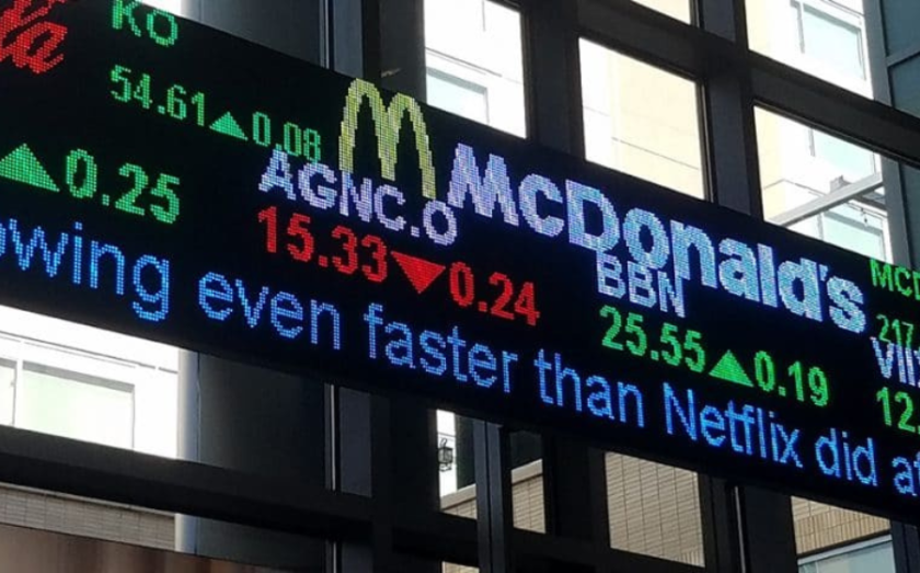 publicly traded franchise company