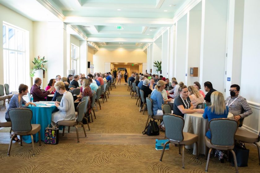 Speed networking at the 2021 IFPG Retreat