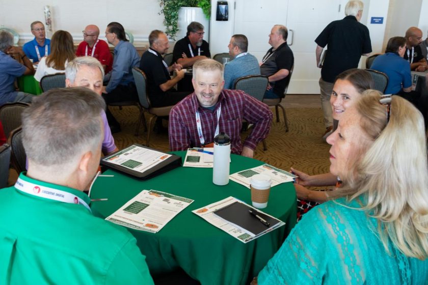 Speed networking at IFPG Retreat
