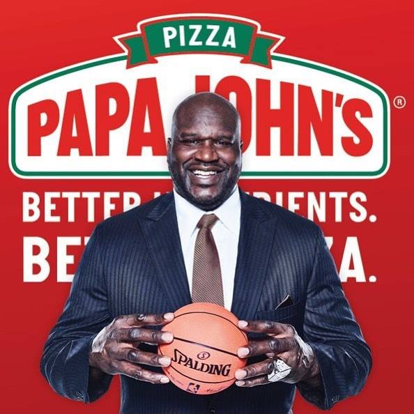 Shaq and Papa Johns