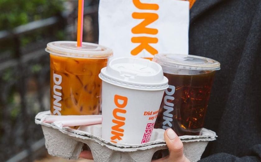top coffee franchises - Dunkin'