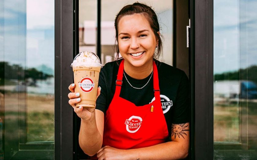 top coffee franchises - Scooter's Coffee