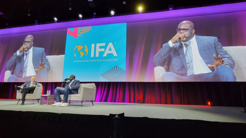 NBA legend Shaquille O'Neal discusses franchise trends at IFA Convention 2022