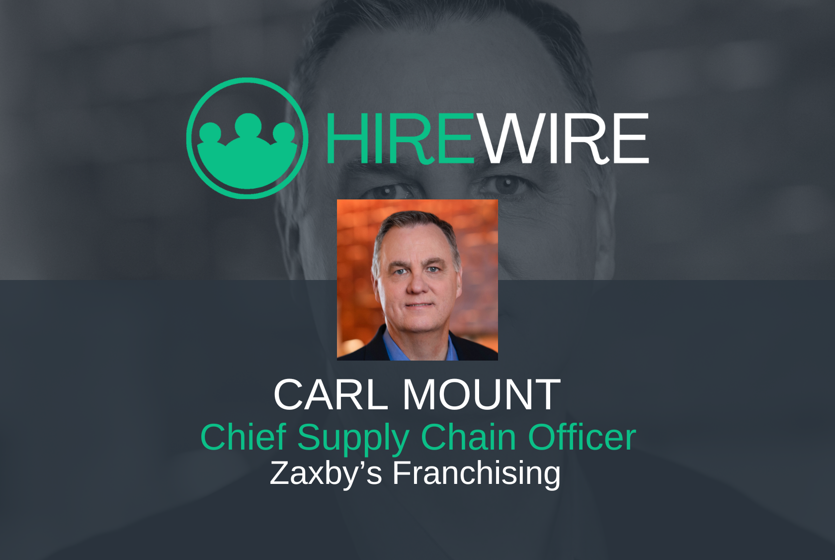 HW - Carl Mount, Zaxby's Franchising