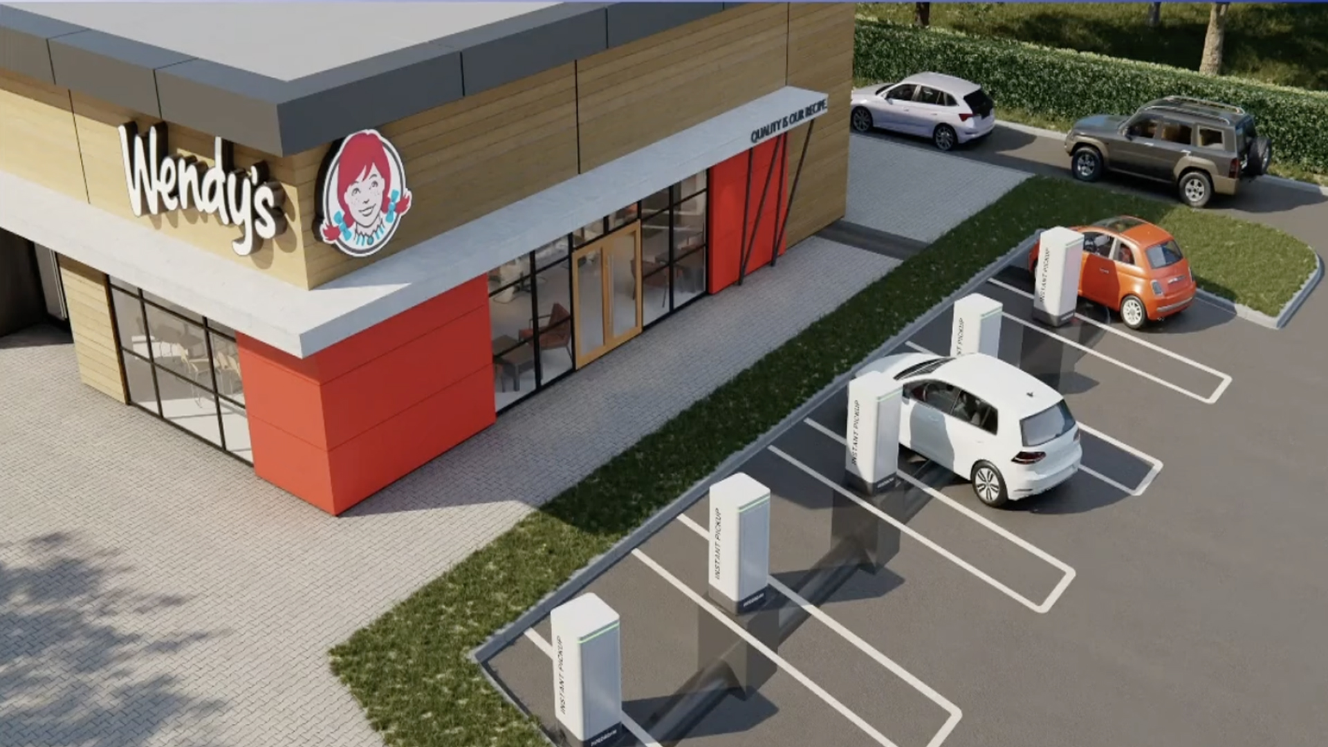 Wendys, Pipedream Underground delivery