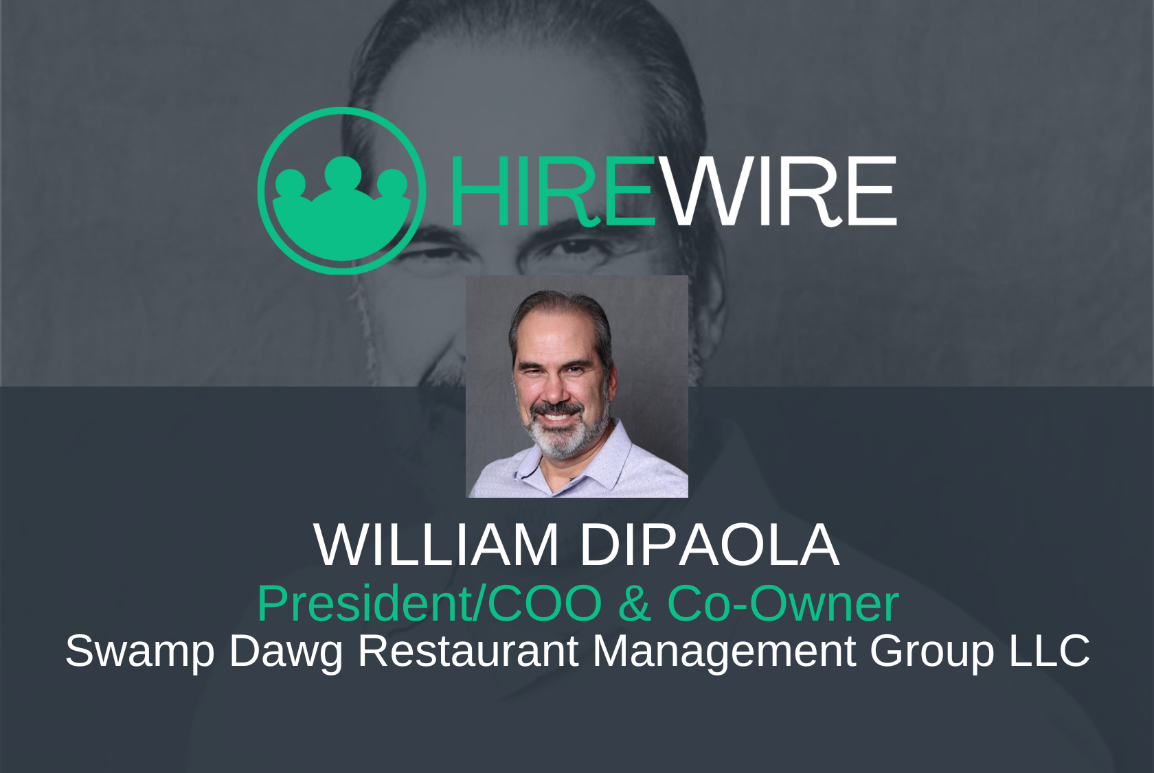 HW - William DiPaola, SDRMG LLC.