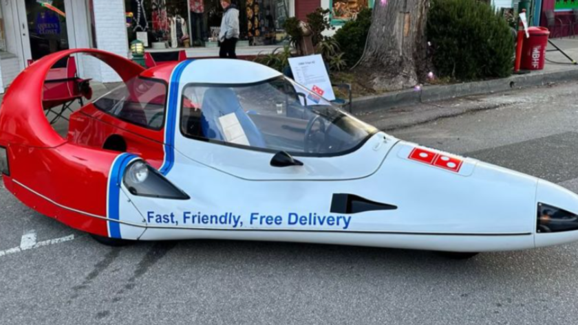 Futuristic Domino’s Delivery Car Could Be Yours