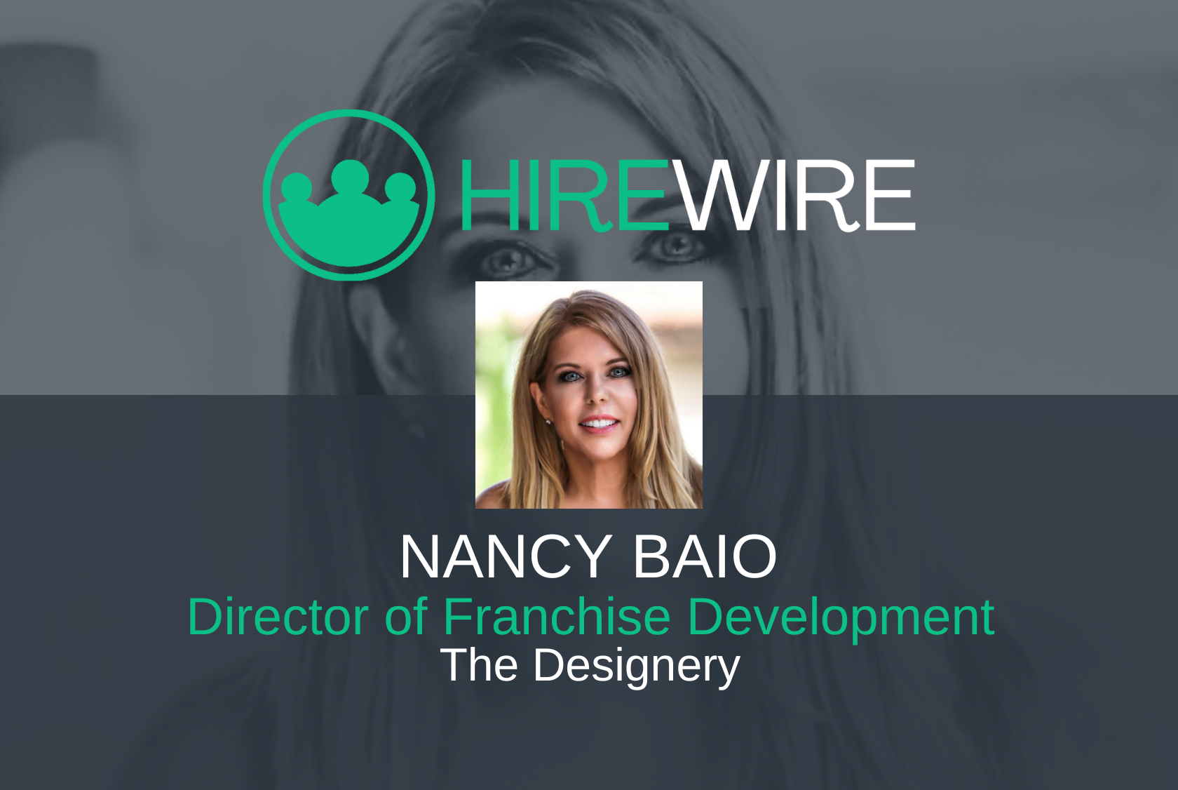 HW - Nancy Baio, The Designery