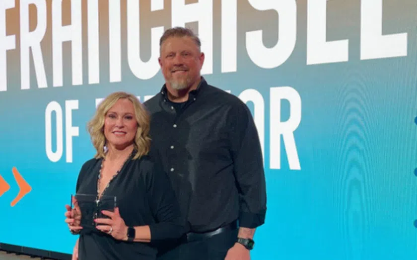 IFA franchisee of the year Barry and Shae Sims, Athletic Republic