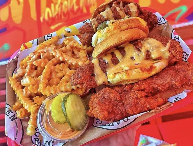 Usher, Daves Hot Chicken