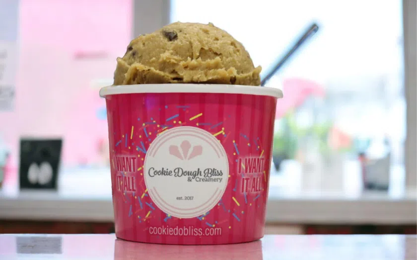 Cookie Dough Bliss & Creamery franchise business