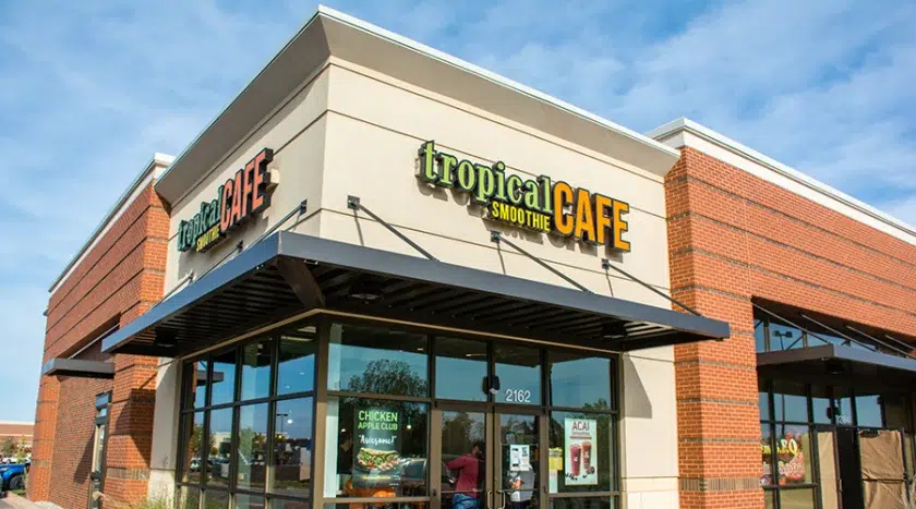 Blackstone and Tropical Smoothie Cafe