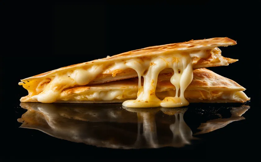 Pita Pit franchise business food item - Say Cheese Greek Grilled Cheese