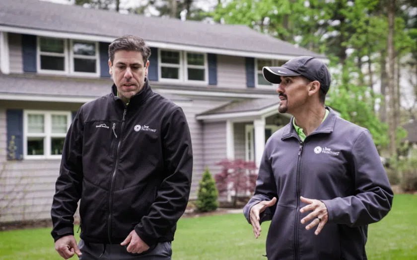 LIME Painting franchise business founder Nick Lopez and Boston-area franchisee