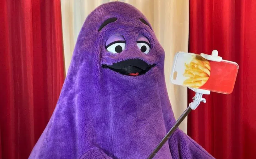 Is the Mets’ Lucky Charm a Pudgy, Purple Fast-Food Mascot?
