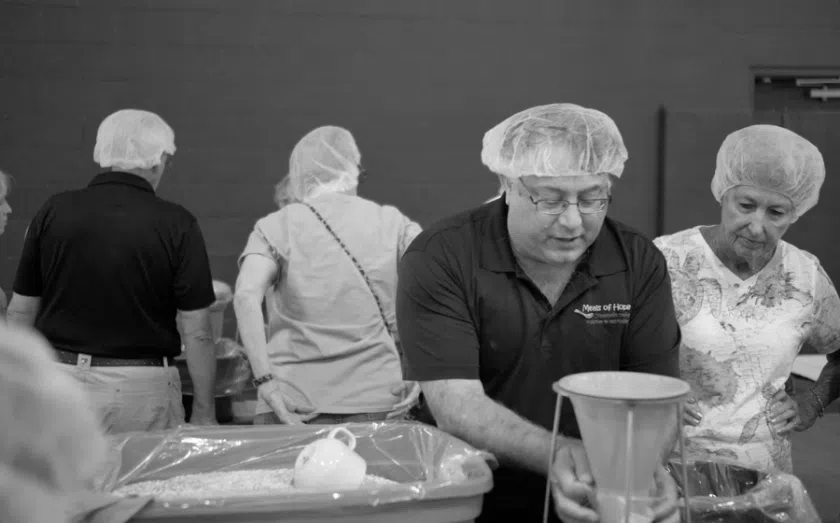 Meals of Hope founder and CEO Steve Popper