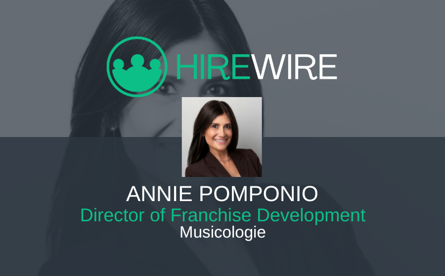 Annie Pomponio, Musicologie - HireWire - Franchise News 