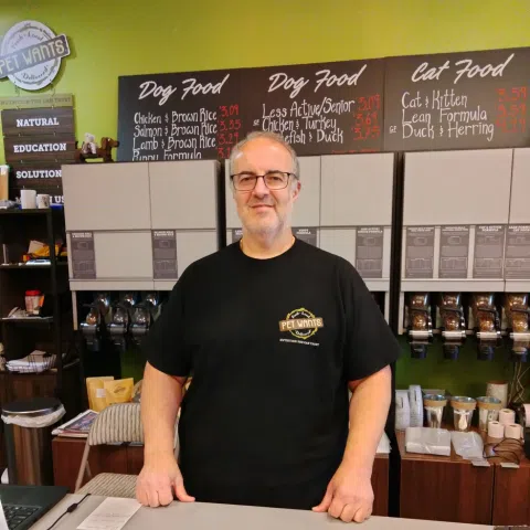 Pet Wants franchise business owner, Joe Alnaraie,
