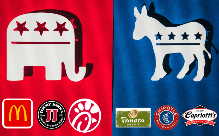 Franchise news: Another Political Divide: Campaigns’ Favorite Restaurants