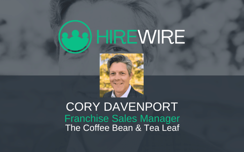 HireWire - Franchise News - The Coffee Bean & Tea Leaf, Cory Davenport