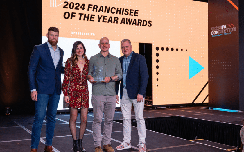 Dane and Jaclyn Kopnisky, IFA 2024 franchisee of the year