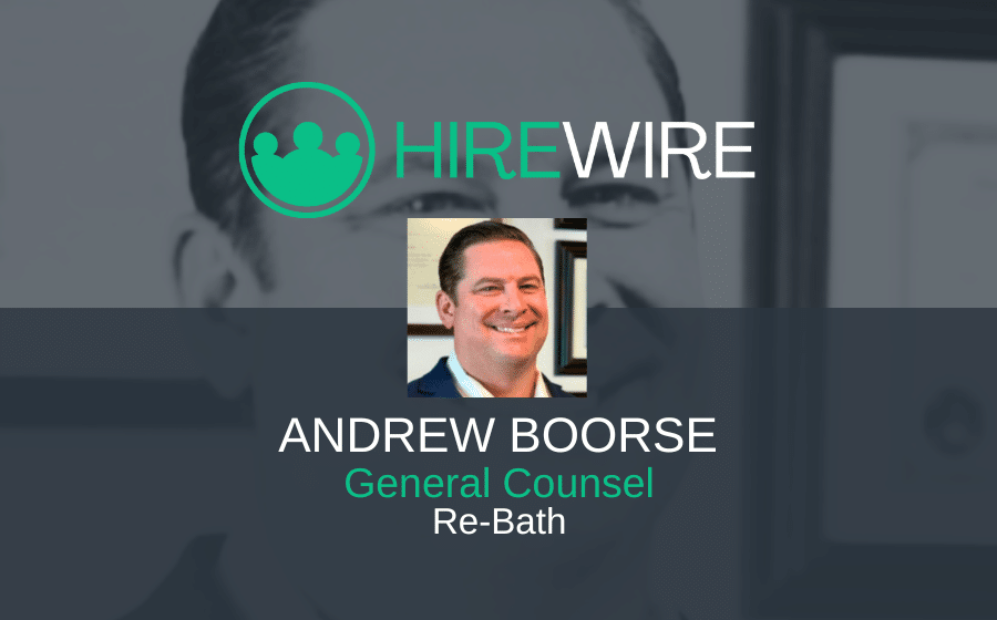 Andrew Boorse, Re-Bath - HireWire news - Franchise news