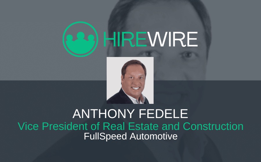 Franchise News - Anthony Fedele is FullSpeed Automotive - HireWire EDITED