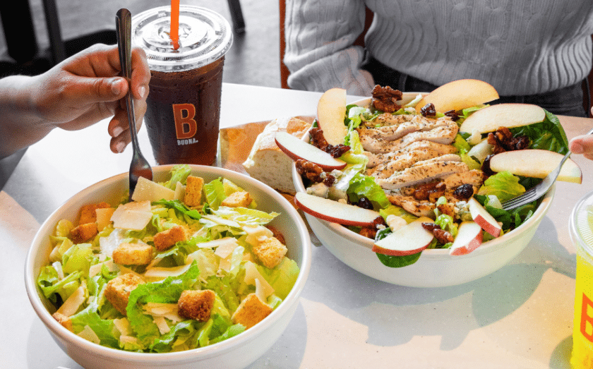 Salad from Buona franchise