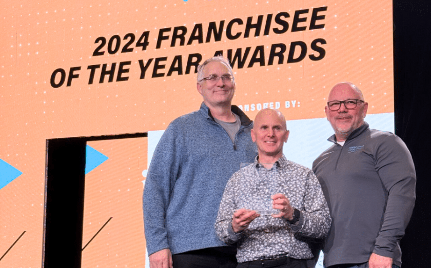 Eric Wallentine and Nate Benjamin, 2024 Franchisee of the Year