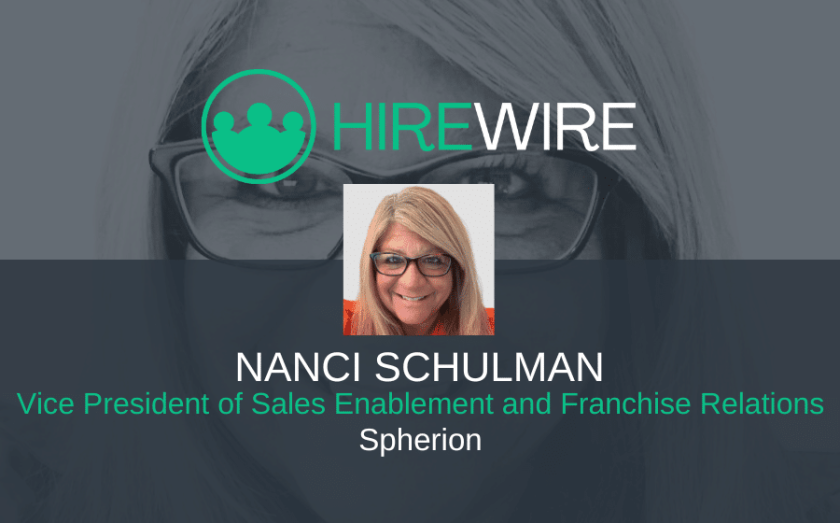 HireWire - Franchise News - Nanci Schulman, Spherion EDITED