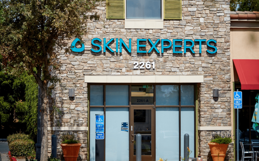 Exterior of a Skin Experts franchise location