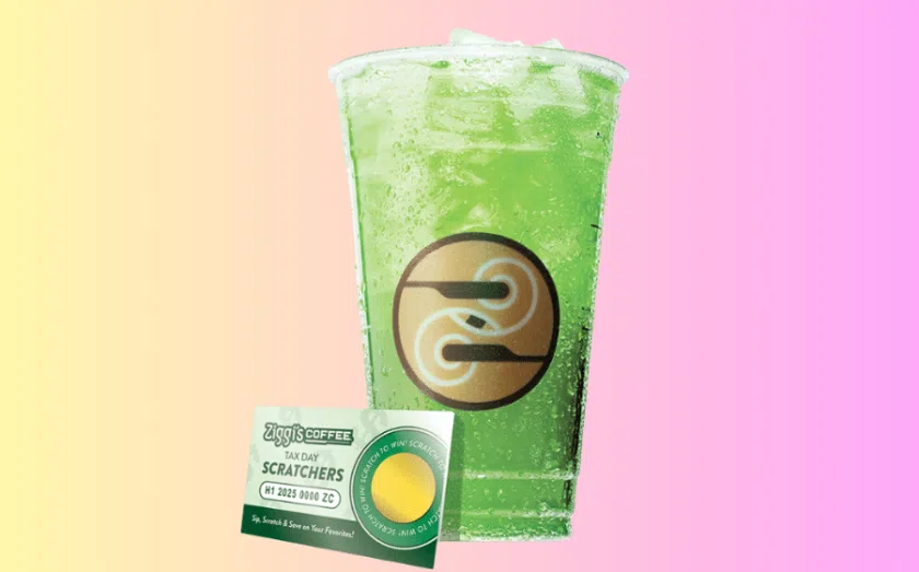 Tax Day 2025: Best Restaurant Deals and Discounts - Ziggi's Coffee franchise