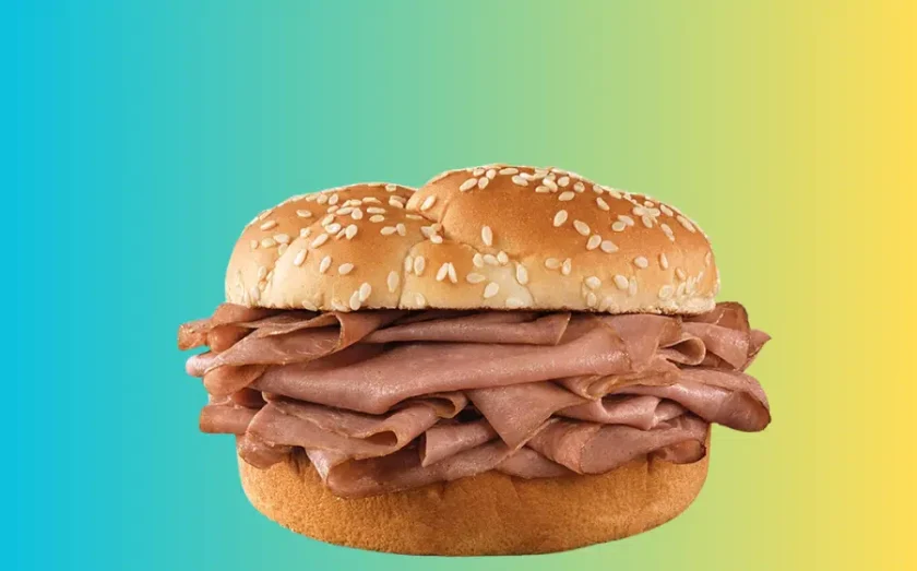 Iconic fast-food menu item, Arby’s Roast Beef sandwich