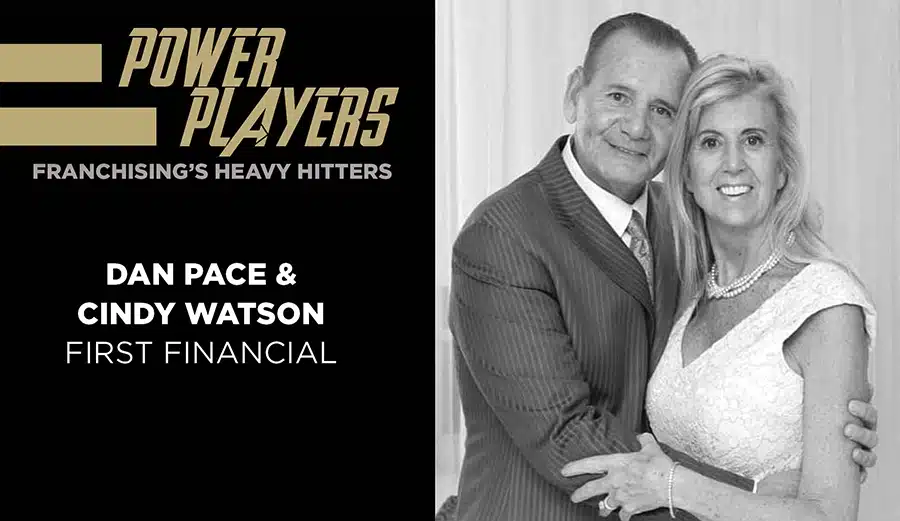 First Financial's Dan Pace and Cindy Watson