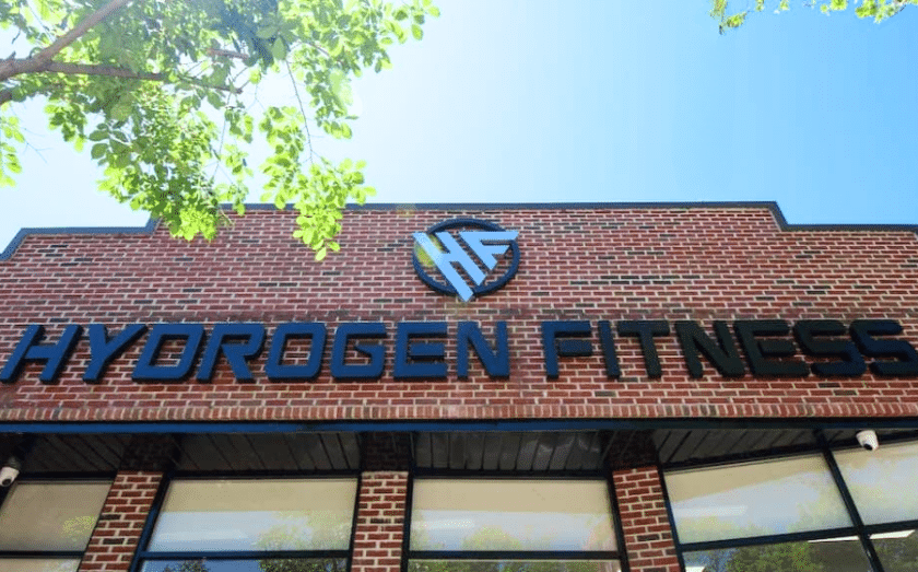 Exterior of Hydrogen Fitness franchise
