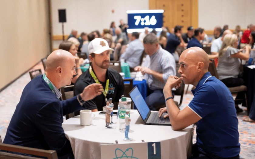 IFPG Retreat speed networking sessions