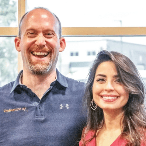 Jessica and Joel Winters, Kitchen Tune-Up franchise owners