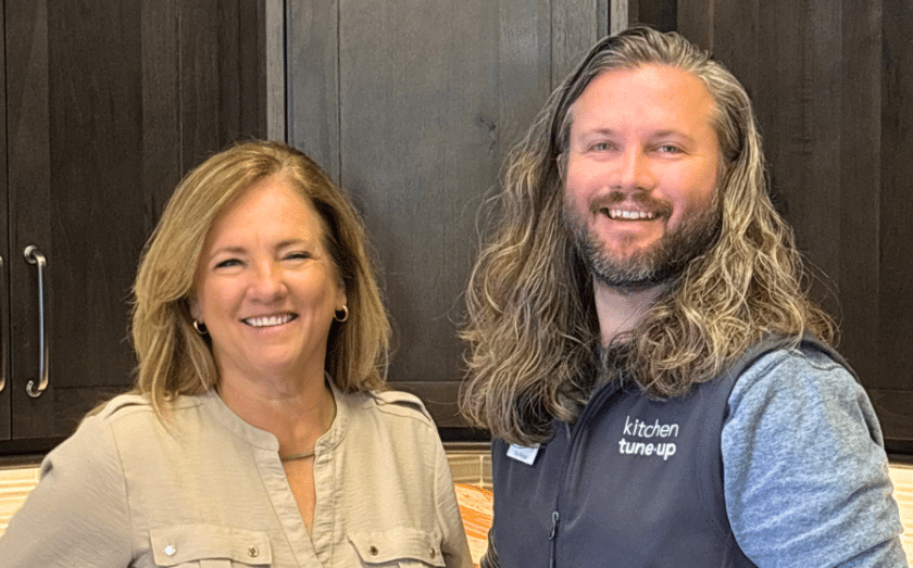 Lori and Chad Morgan, Home Franchise Concepts franchise owners
