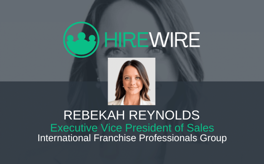 HireWire - Franchise news - Rebekah Reynolds, IFPG