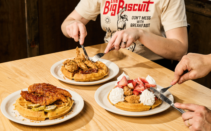 The Big Biscuit franchise - chicken & waffles