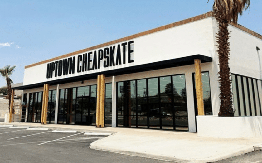 Exterior of Uptown Cheapskate franchise location