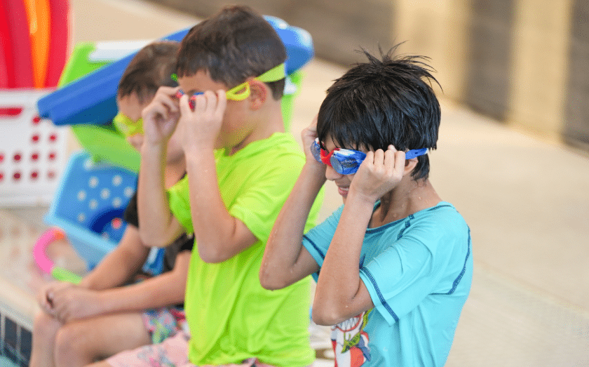 Children at Water Wings franchise